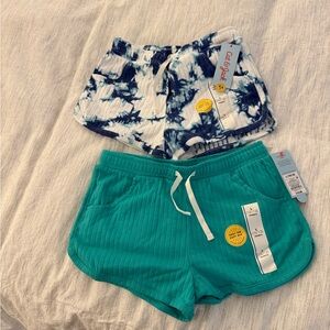 Cat & Jack Kids Tie-Dye and Teal Shorts Set